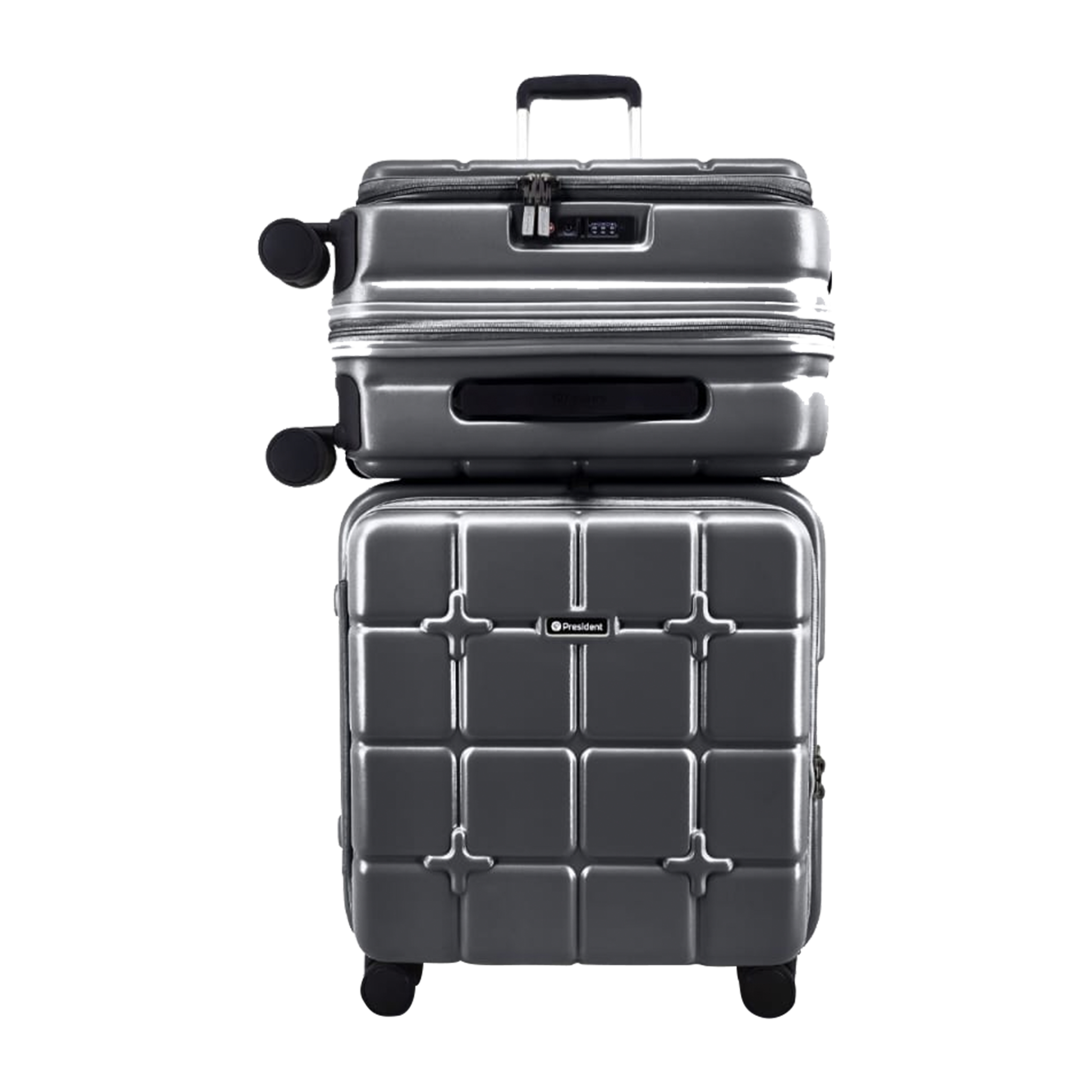 Tas Koper President Luggage KUBIKO V2 BUSINESS Bundle Package Bag ( Cabin & Cube )