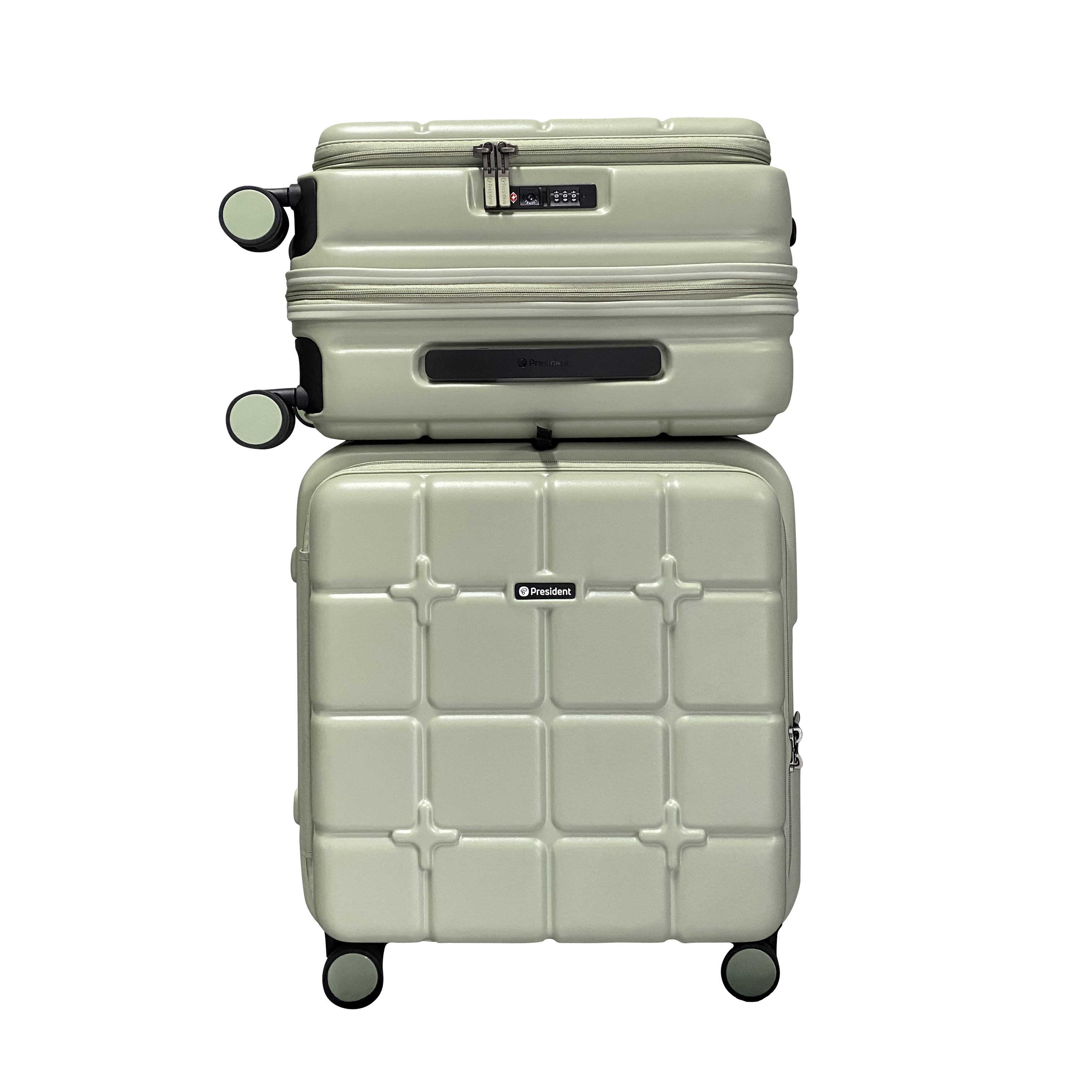 Tas Koper President Luggage KUBIKO V2 BUSINESS Bundle Package Bag ( Cabin & Cube )