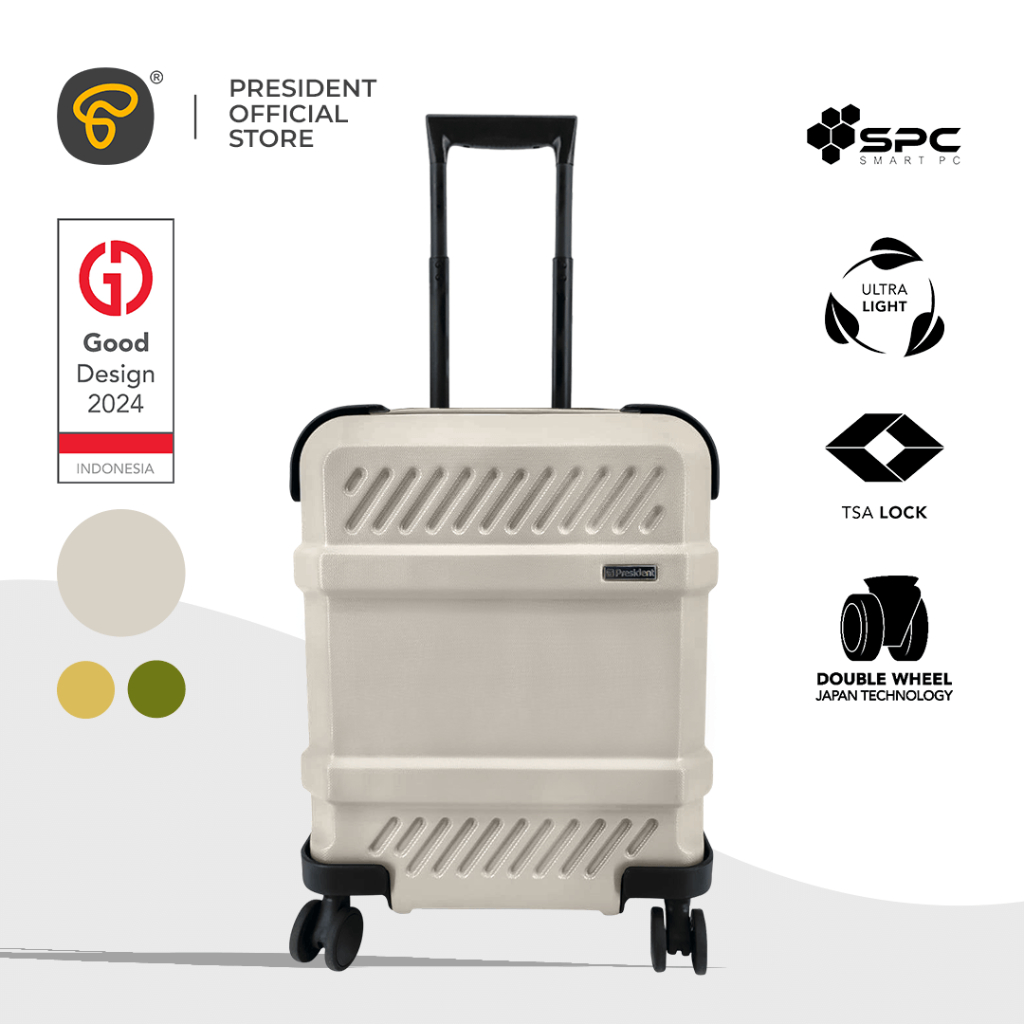 Tas Koper President Hakata Zipper Case - 24 inch (Medium)