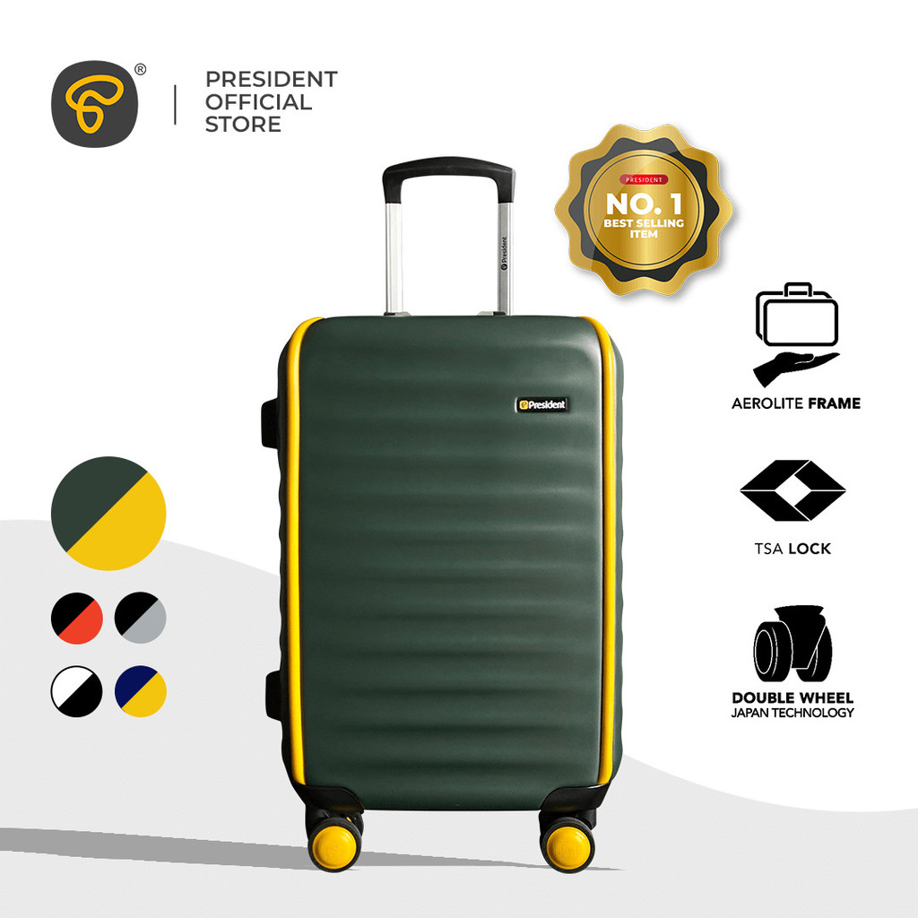 Tas Koper President Luggage Trolley Case 5323 - 24 inch (Medium)