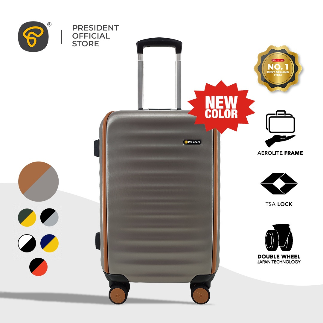 Tas Koper President Luggage Trolley Case 5323 - 24 inch (Medium)