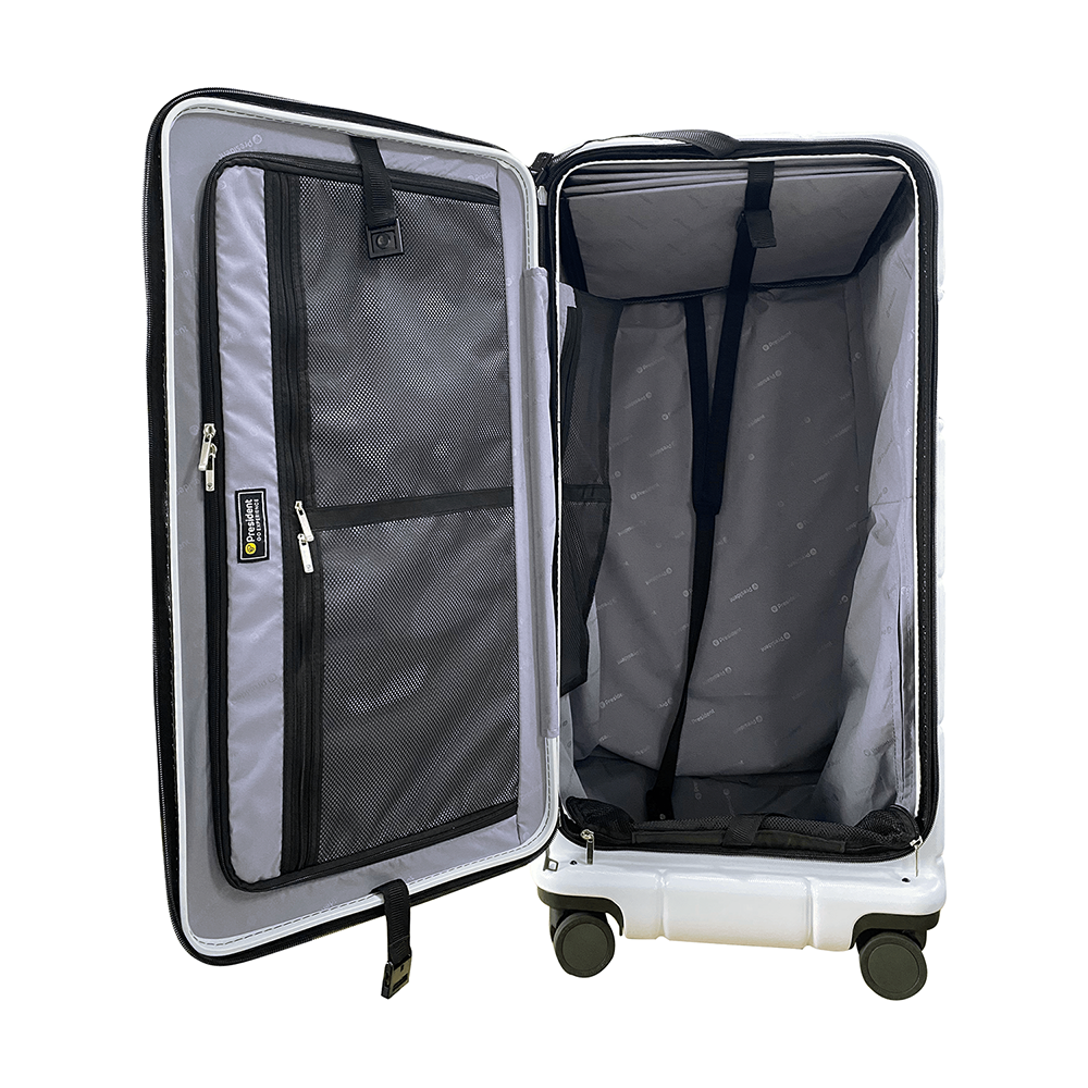 Tas Koper President Luggage Trolley Case - KUBIKO TRUNK XL TIARA - Large