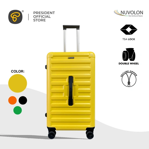 Tas Koper President Luggage  Trunk Koper Warna Cerah - PAE 183 - 28inch (Large)