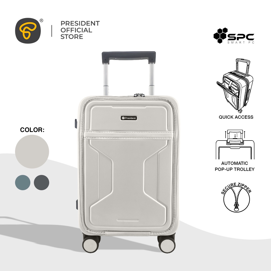 Tas Koper President Luggage Hard Case HEXA V3 - 24 inch