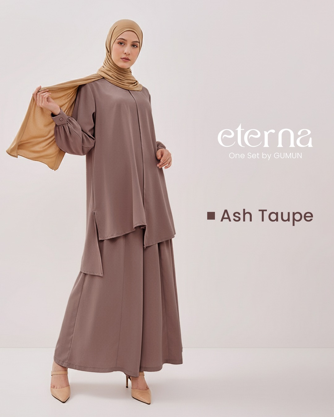 Eterna Dress - One Set Tunik & Kulot Premium Anti UV Dress