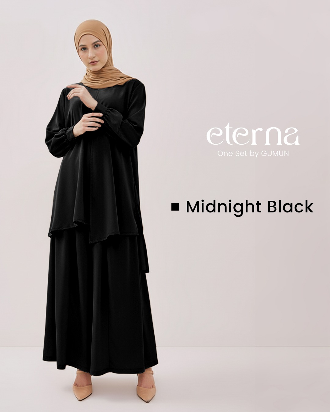 Eterna Dress - One Set Tunik & Kulot Premium Anti UV Dress