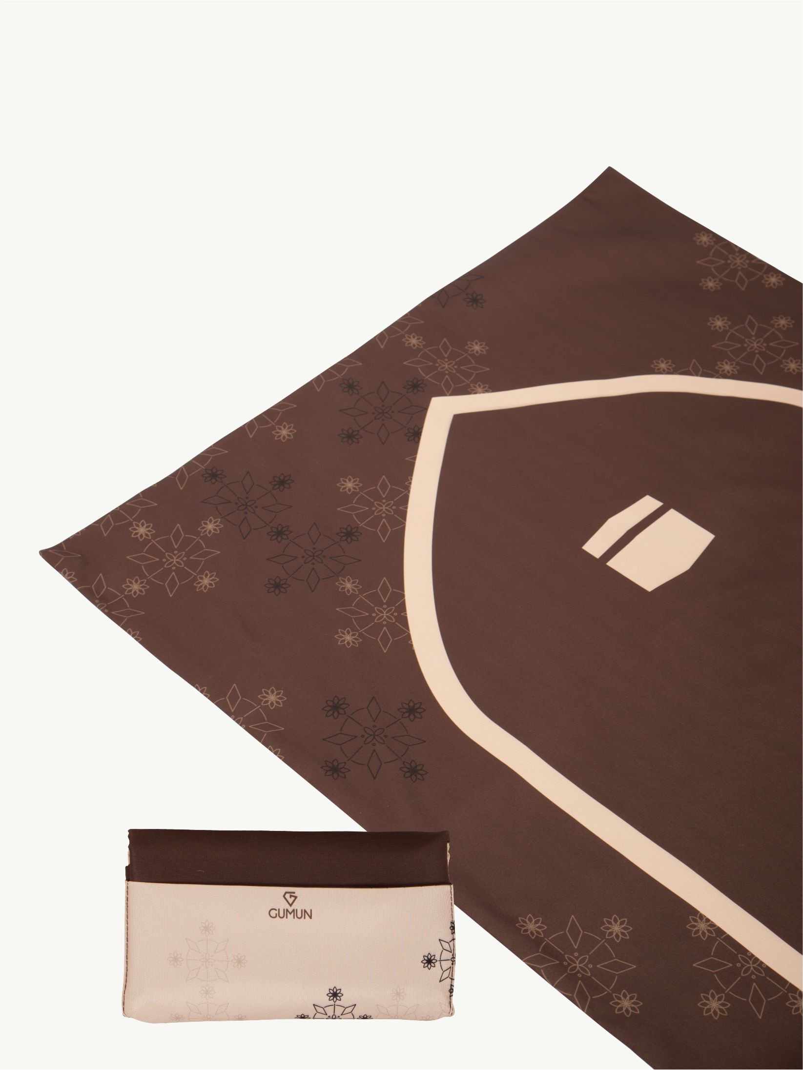 Gumun Sajadah Travel Reg Size - Brown Desert