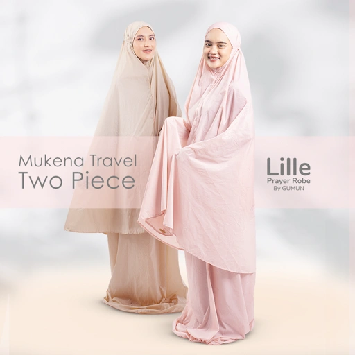 Image of Mukena Travel Lille Two Piece by Gumun