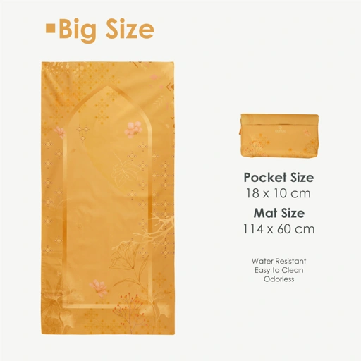 Image of Sajadah Travel GUMUN Big Size Golden Bloom