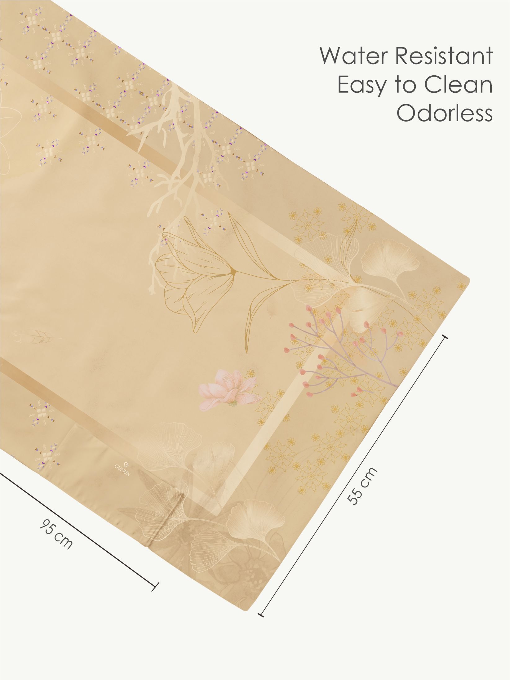 Gumun Sajadah Travel Reg Size - Golden Bloom
