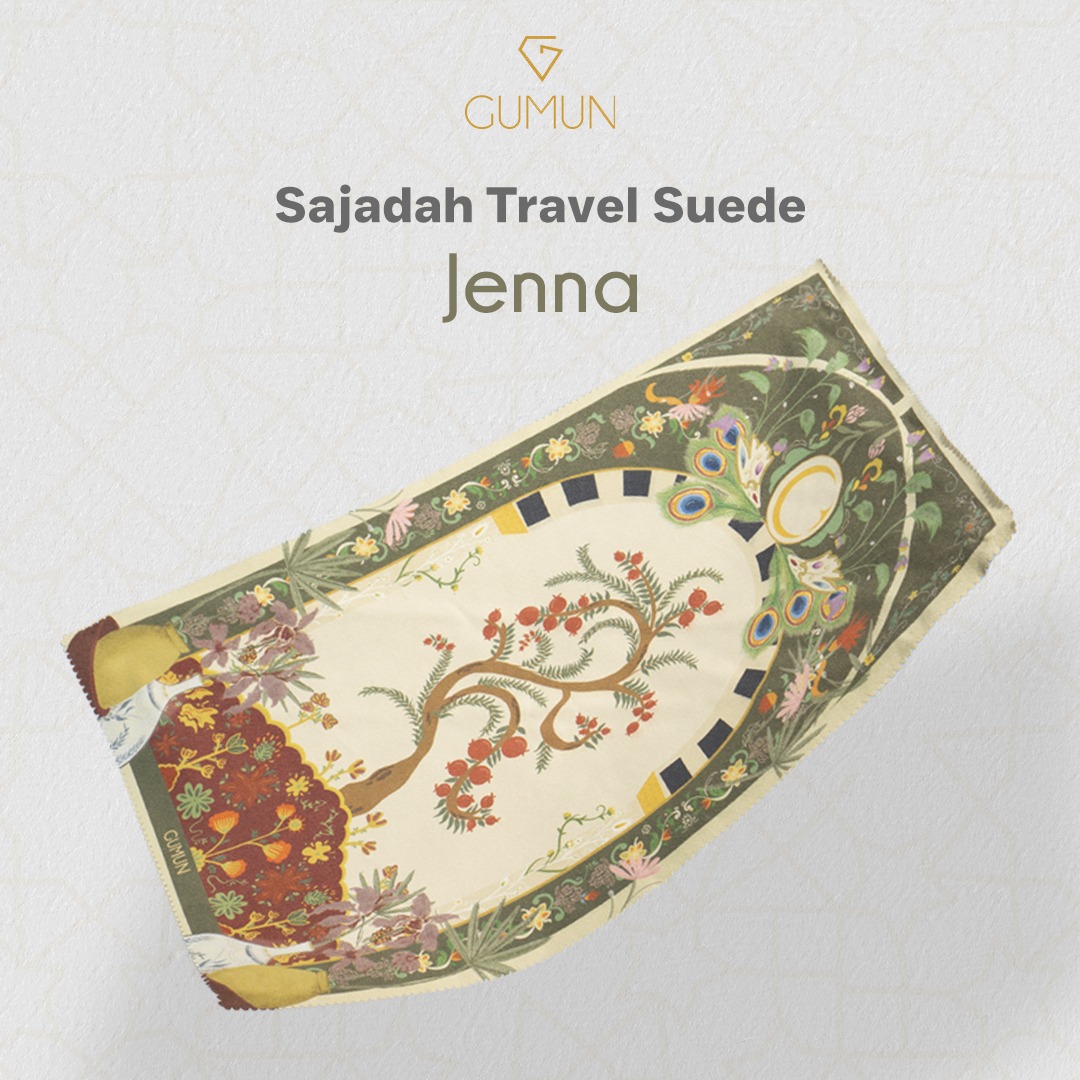 Sajadah Travel Suede - Rayyan Qalbu Series