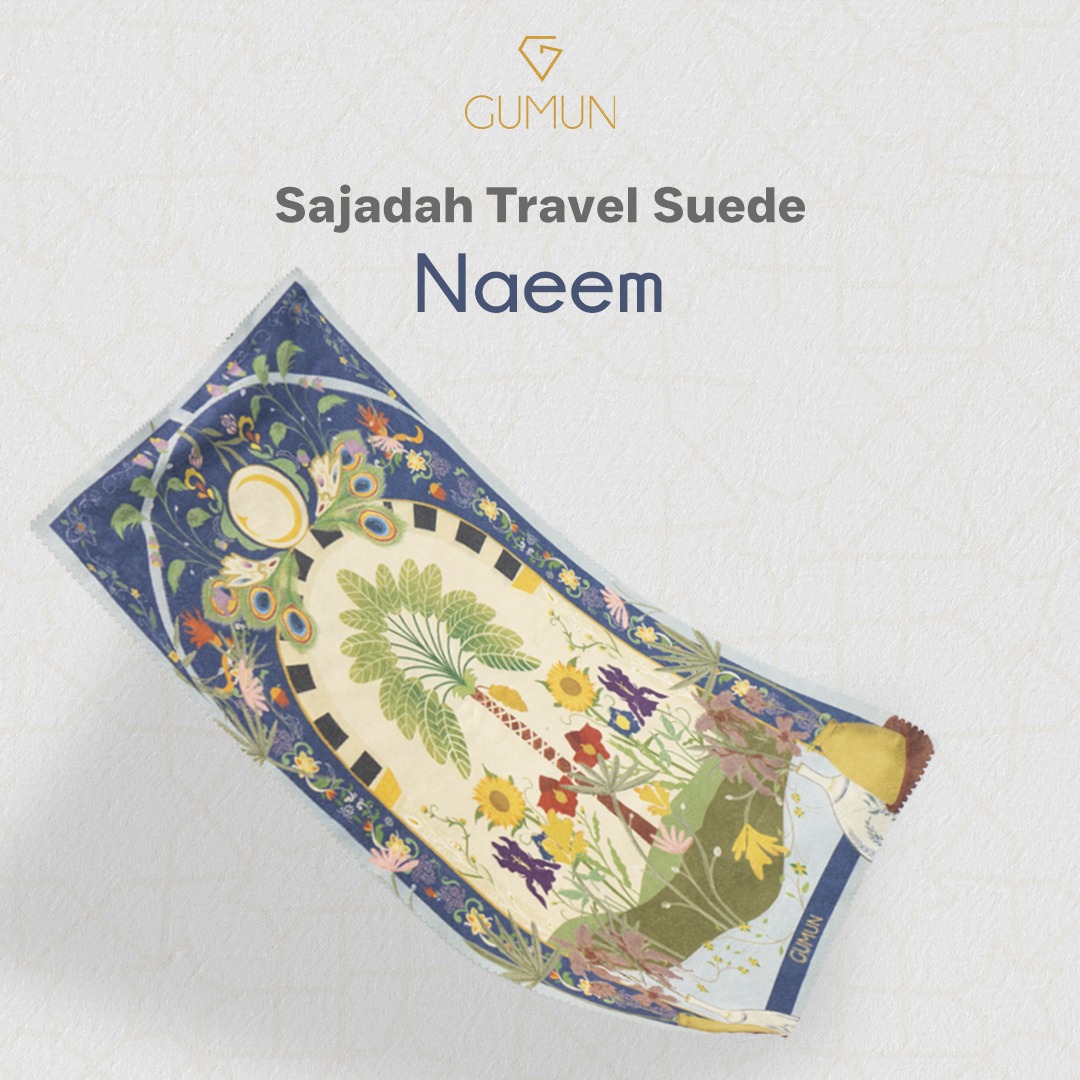 Sajadah Travel Suede - Rayyan Qalbu Series