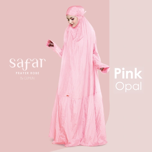 Image of Prayer Robe Safar by Gumun - Pink Opal