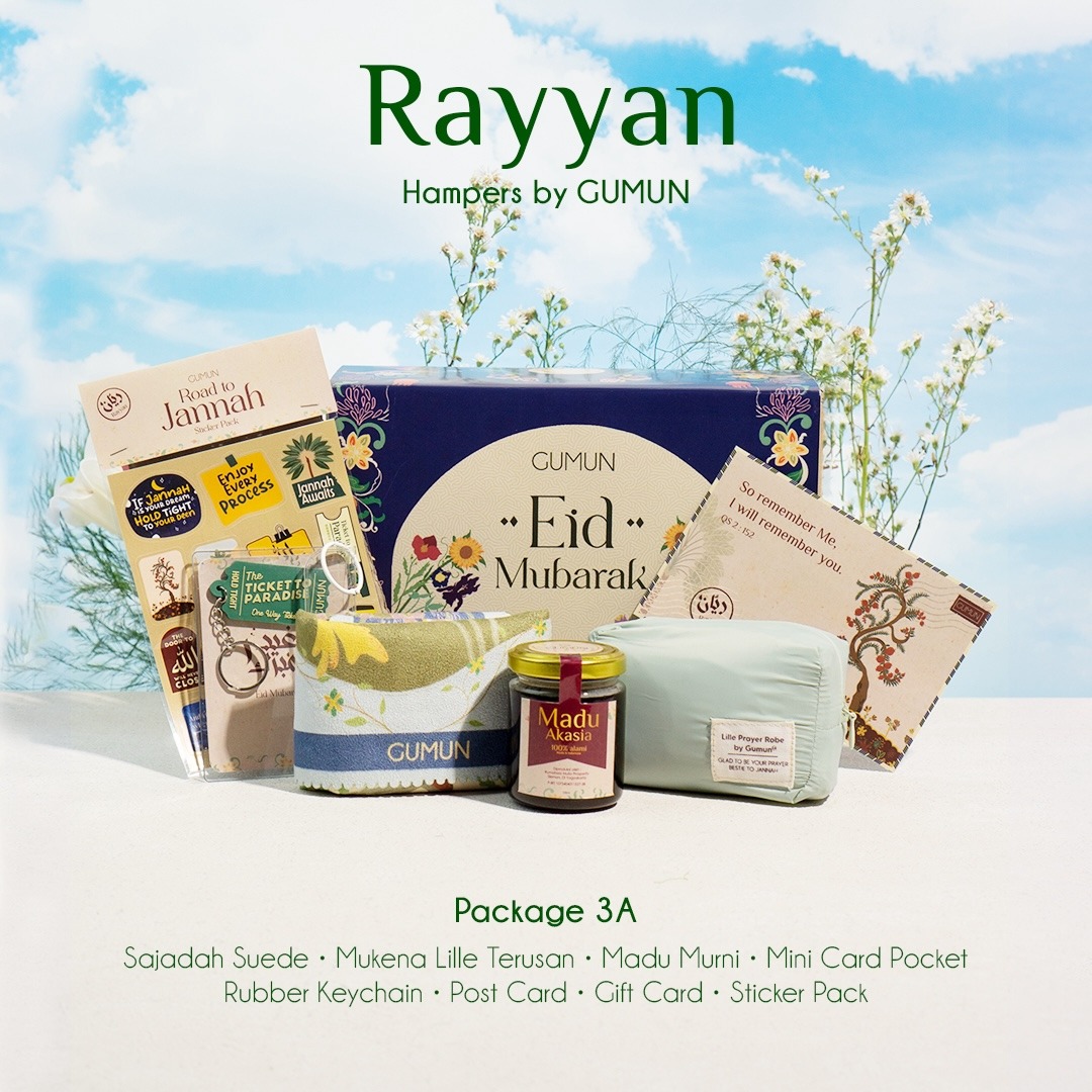 Rayyan 3A Hampers Lebaran 2025 by Gumun , Ramadhan Hampers 2025