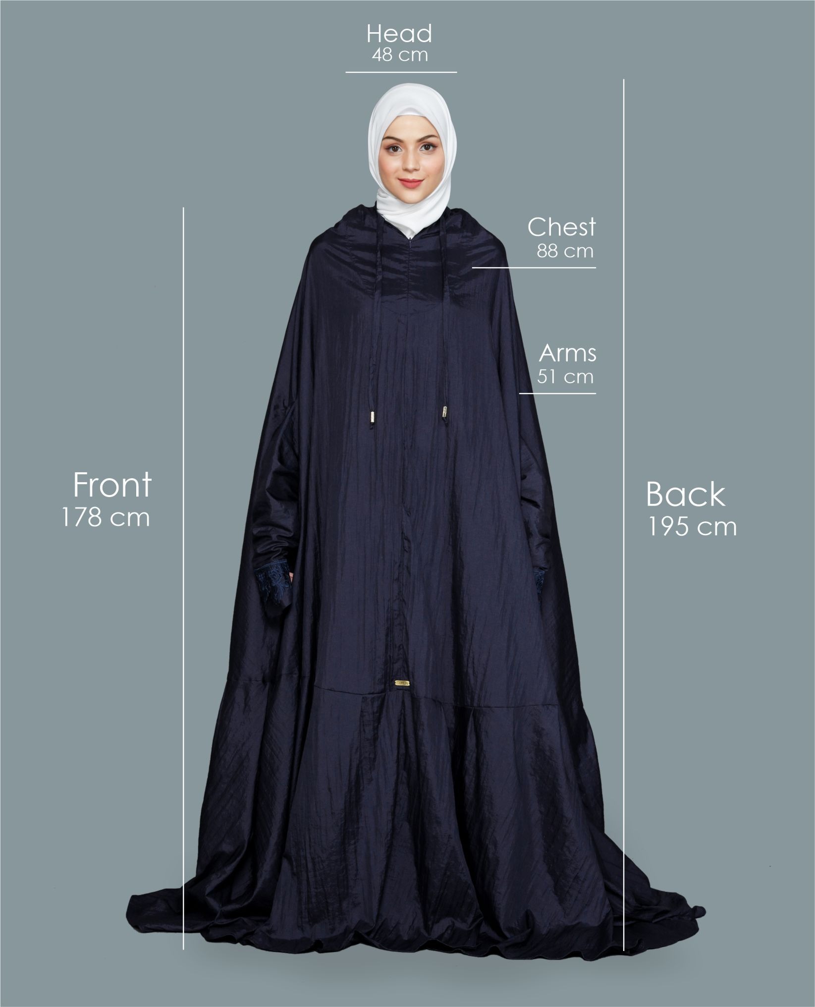 Mukena Safar by Gumun, Mukena Travel, Mukena Abaya Modern, Mukena Terusan, Mukena Parasut, Mukena Parasut Premium