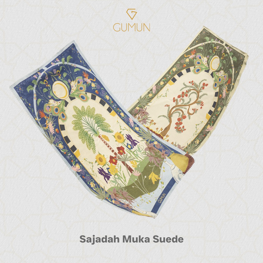 Sajadah Travel Suede - Rayyan Qalbu Series