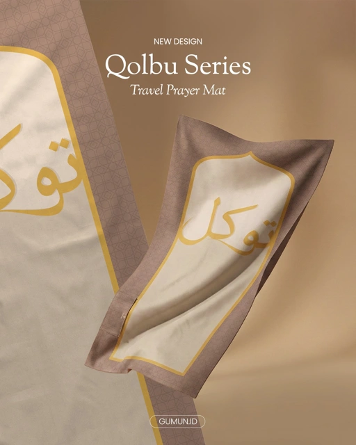 Image of Sajadah Travel Gumun Big Size QALBU Series