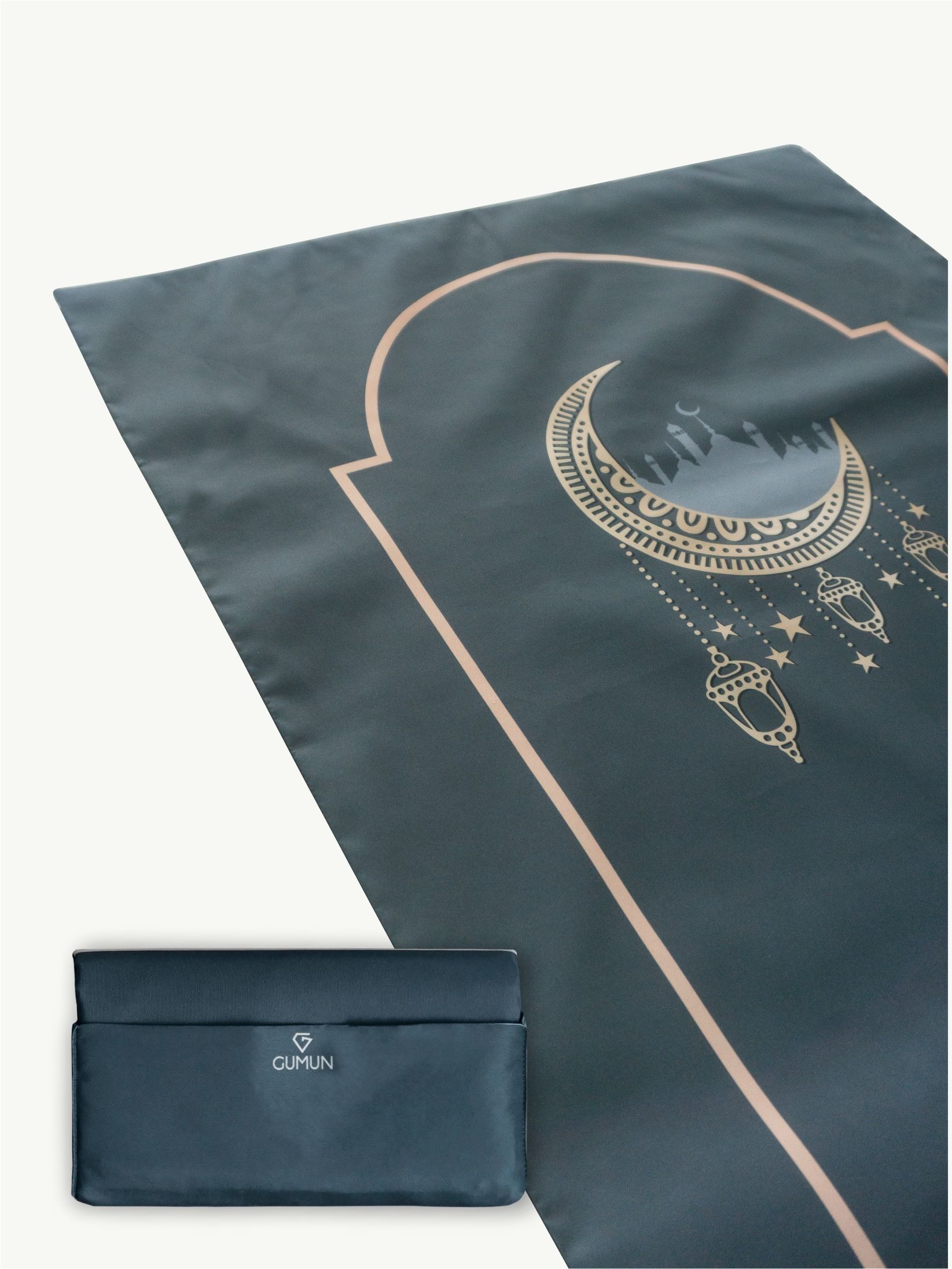Gumun Sajadah Travel Reg Size - Grey Moon