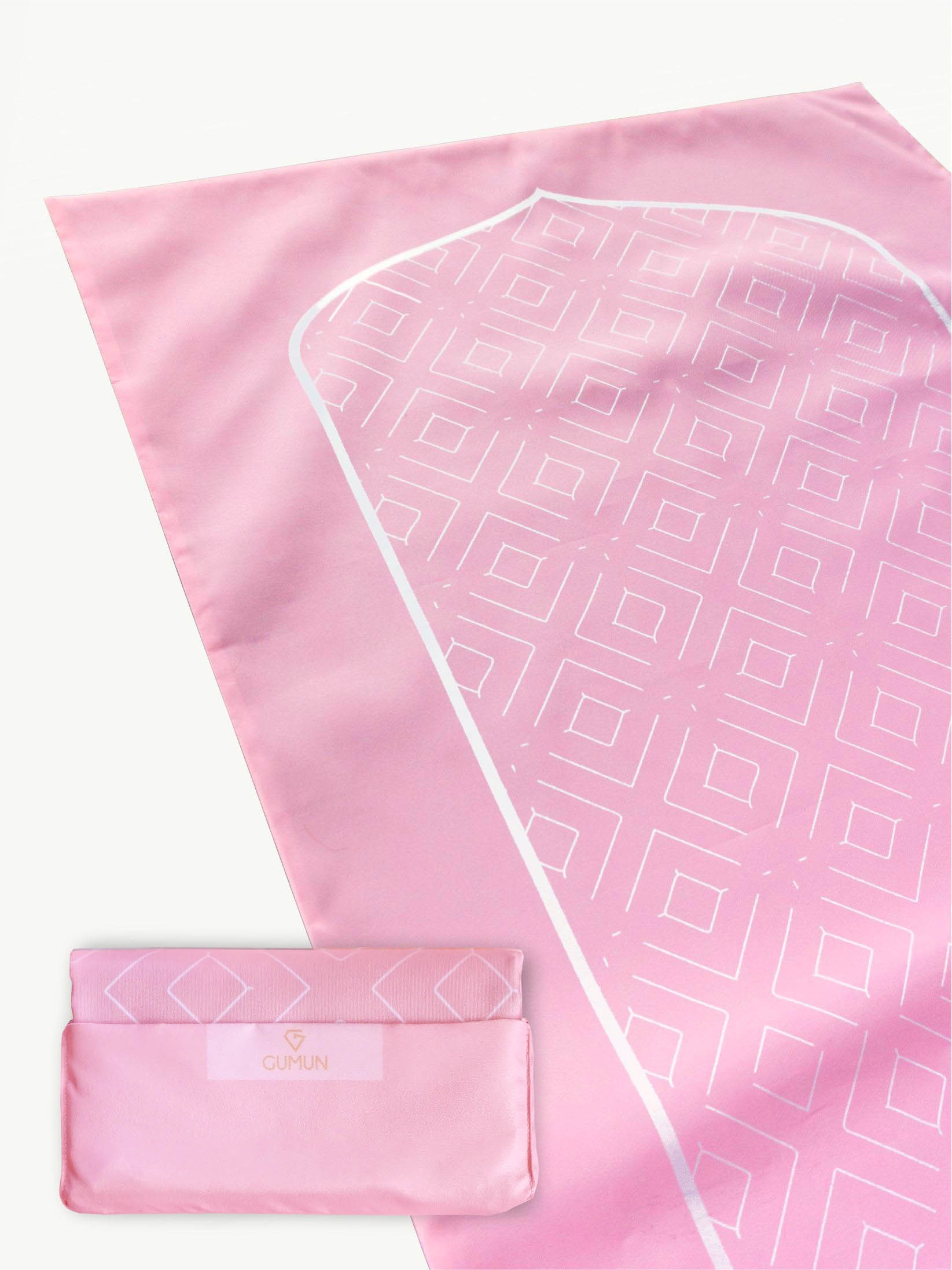 Sajadah Travel GUMUN Big Size PINK PATTERN