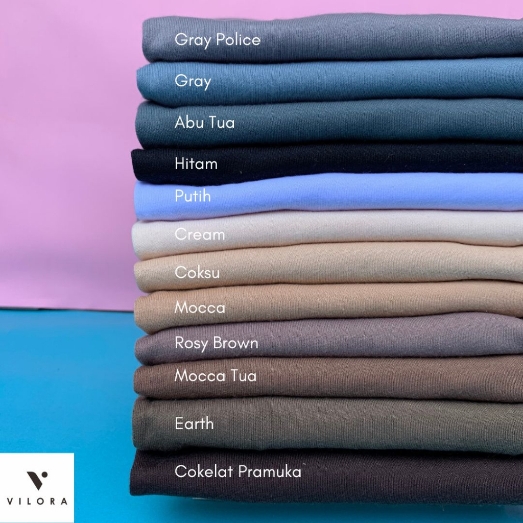 Vilora - Kerudung Sekolah Serut Jumbo (Hijab Instan)