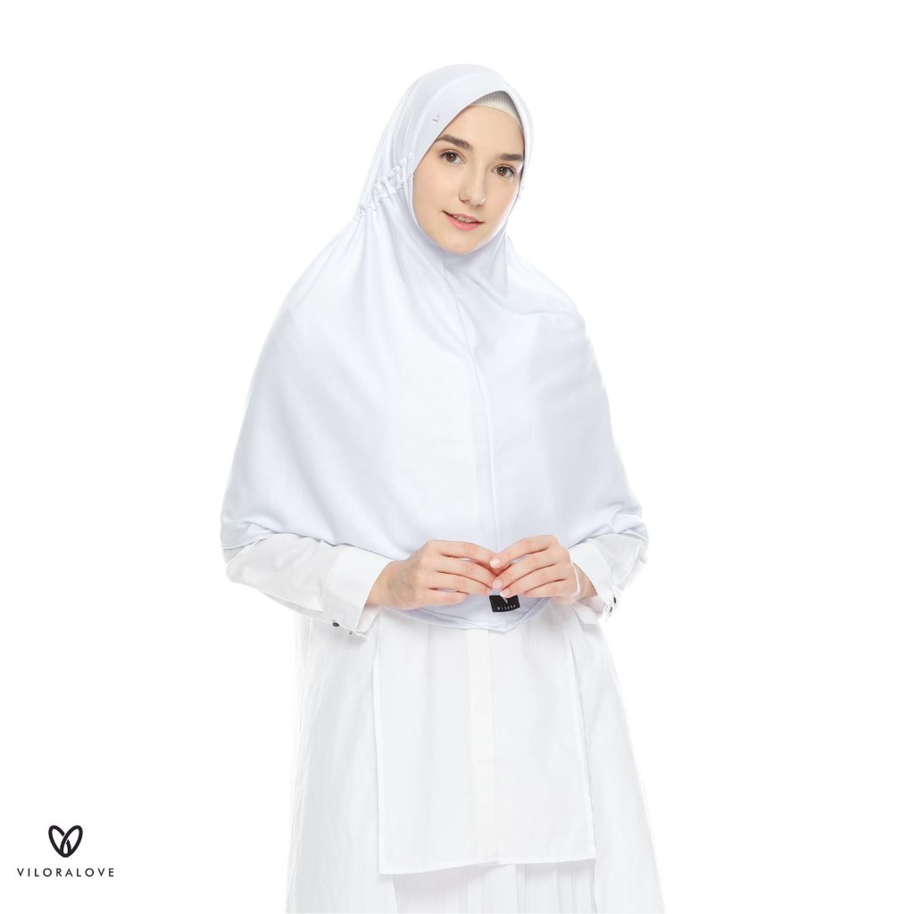 VILORA JILBAB KERUDUNG SERUT PREMIUM SIZE XXL