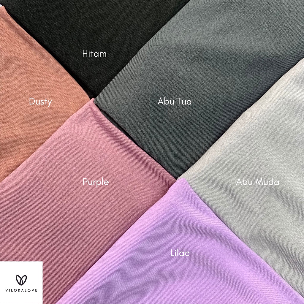 VILORALOVE SPORT VOLI KERUDUNG JILBAB BERGO JERSEY PREMIUM