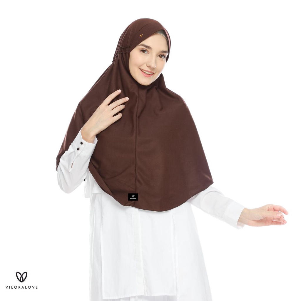 VILORA JILBAB KERUDUNG SERUT PREMIUM SIZE XXL