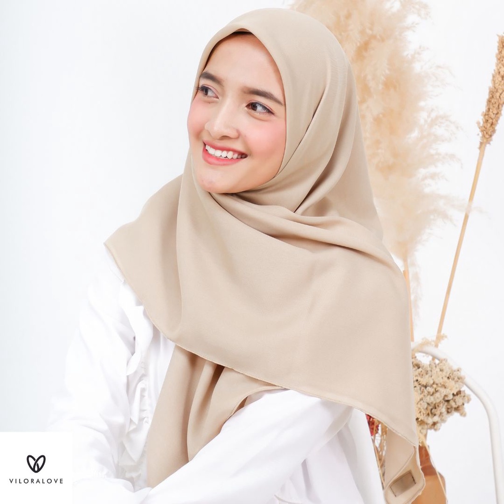VILORA - KERUDUNG SEGI EMPAT VOAL PARIS PREMIUM 115X115
