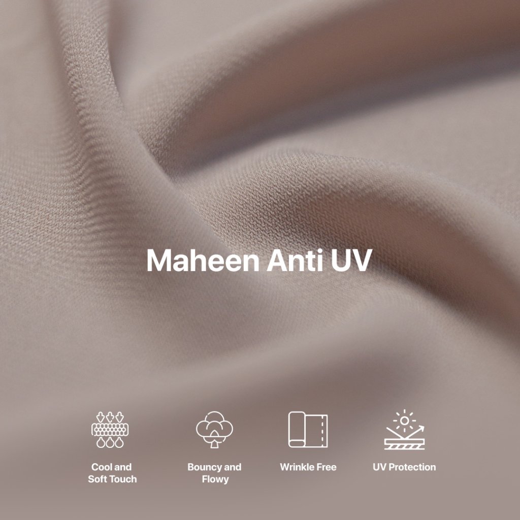 JILBRAVE Xavia Anti UV Hijab Pashmina Semi Instan Inner Bandana Adem