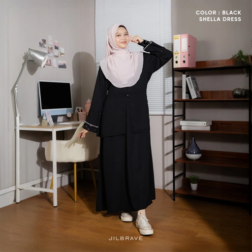 Image of Shella Dress - Dress Feminine Minimalis Style