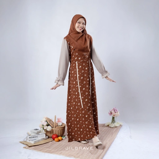 Image of Kalyca Dress - Dress Casual Feminine Floral Elegan