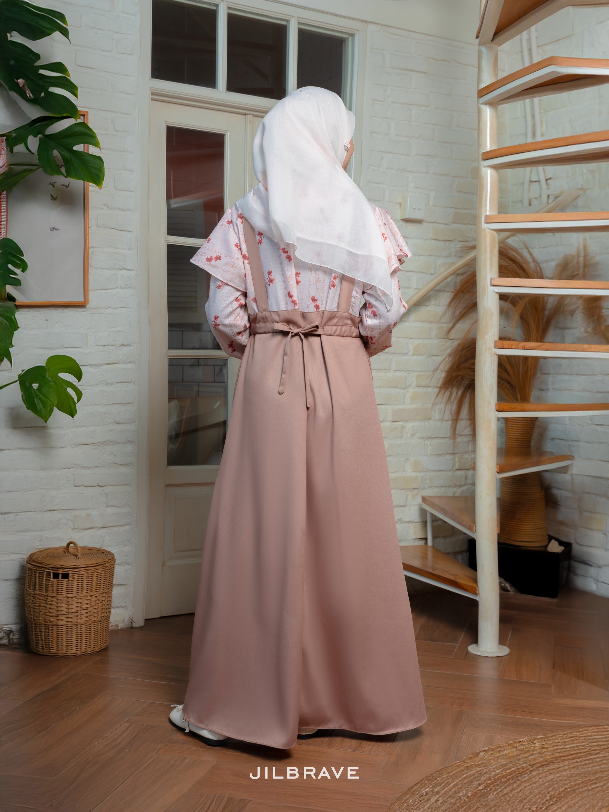 JILBRAVE Misty Overall Gamis Motif TENCEL™ Premium