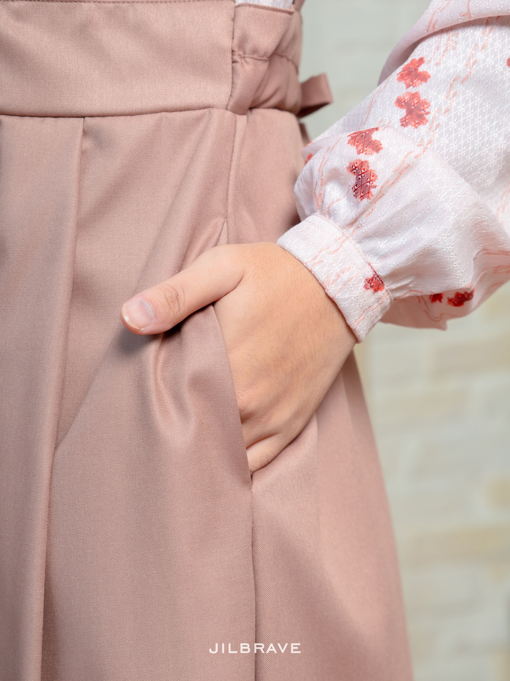 JILBRAVE Misty Overall Gamis Motif TENCEL™ Premium