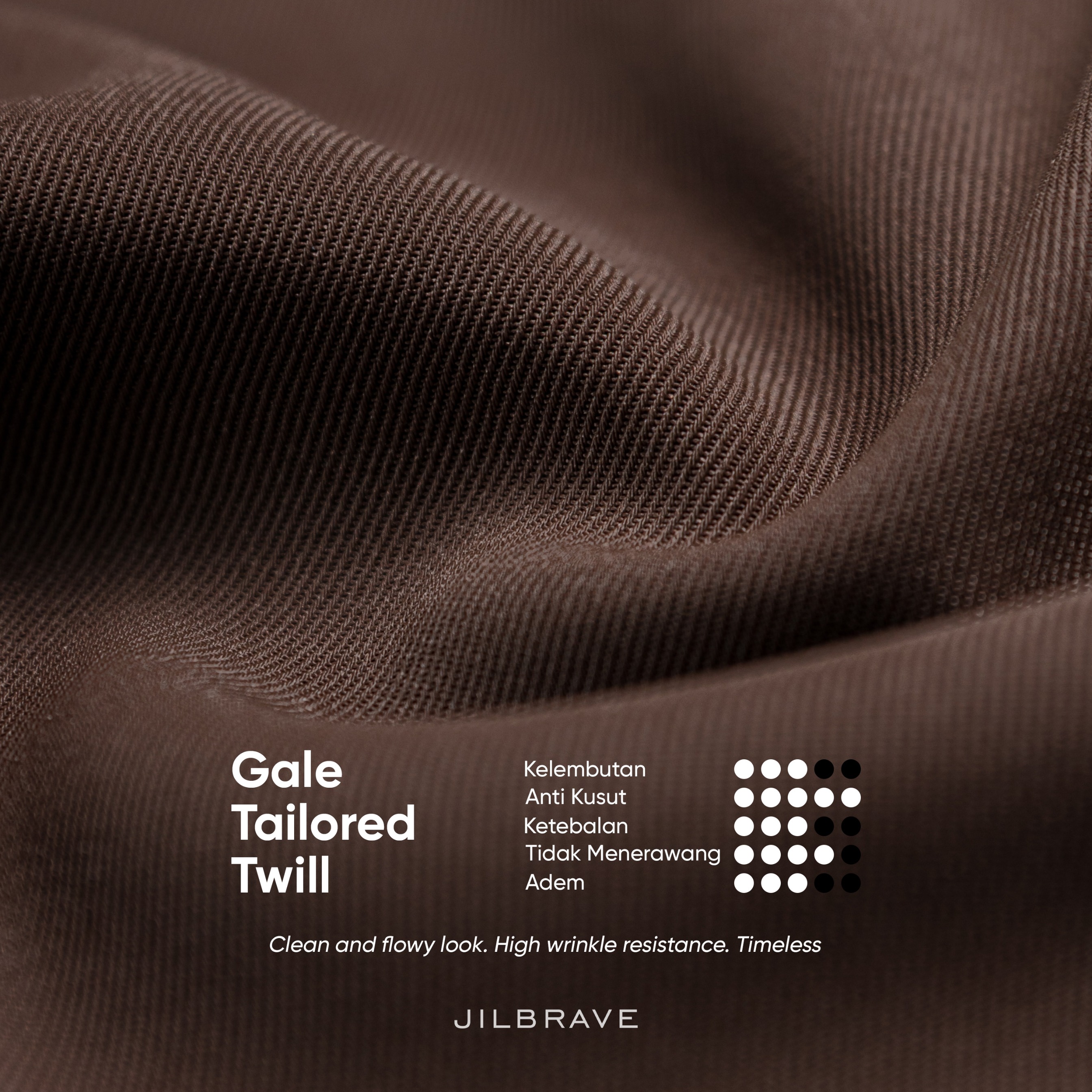 JILBRAVE Damie Skirt Rok Wanita Panjang A-Line Korean Style Polos Twill