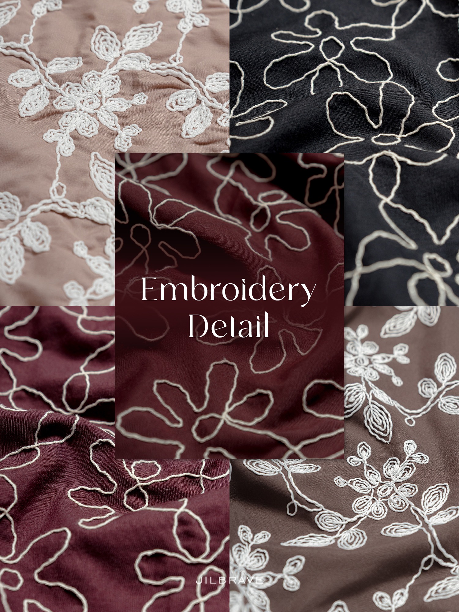 Luzi Dress Gamis Cheongsam Embroidery Elegant Modest