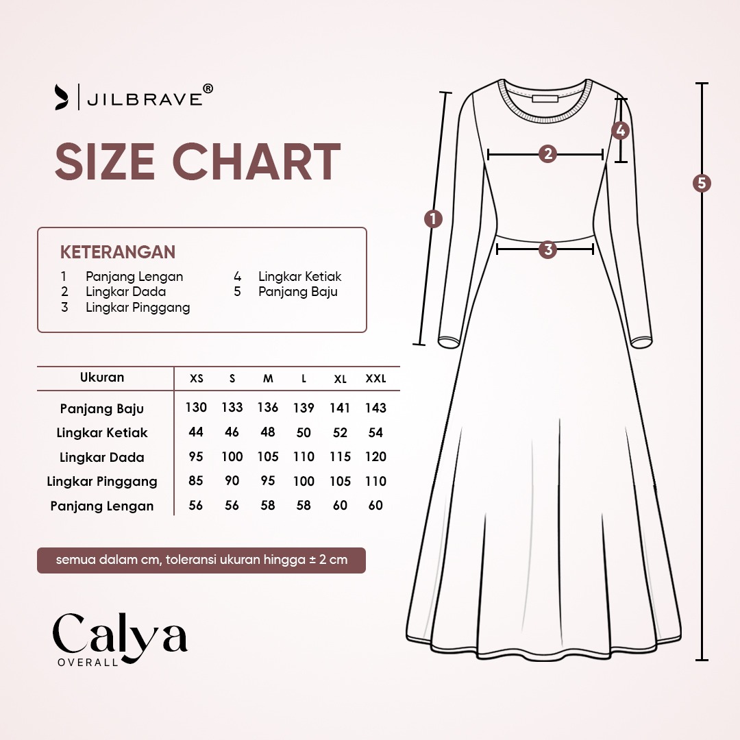 Calya Overall Dress Motif Kotak Plaid Gamis Wanita 2-in-1 Look