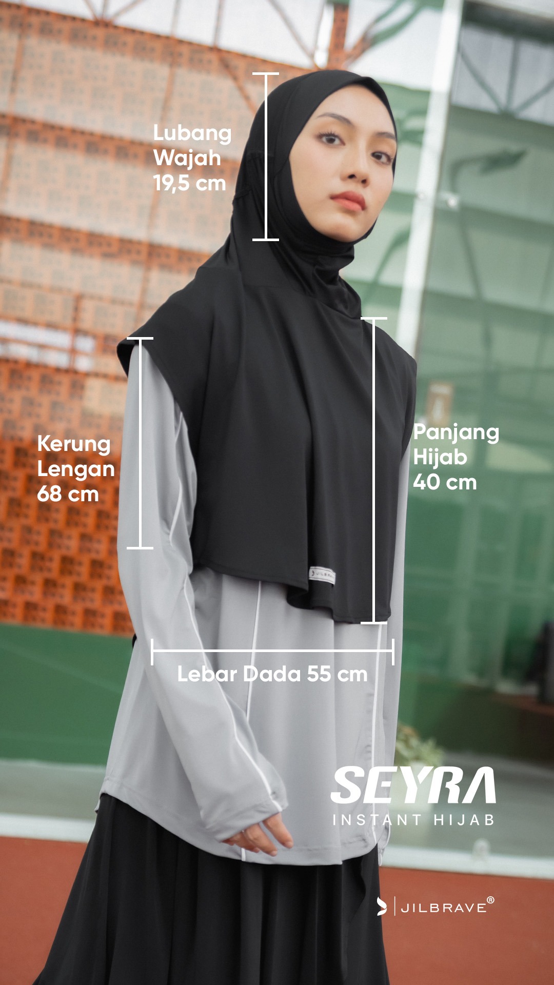 [MINOR DEFECT] Grade B JILBRAVE Kategori Harga 135-169rb