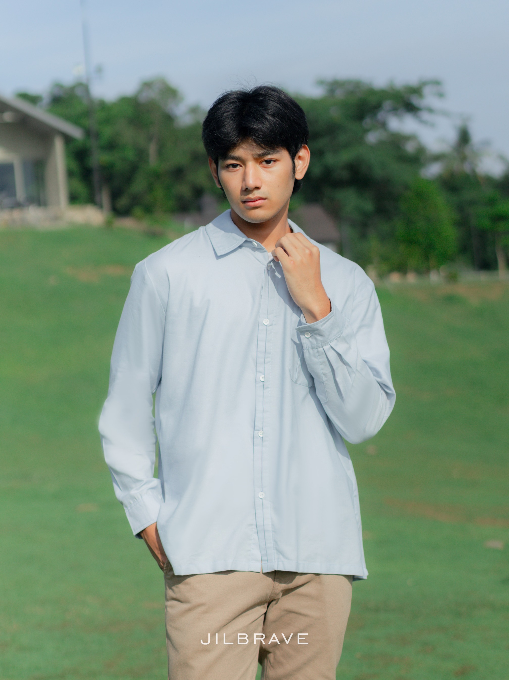 Hanan Shirt Kemeja Katun Pria Casual Semiformal