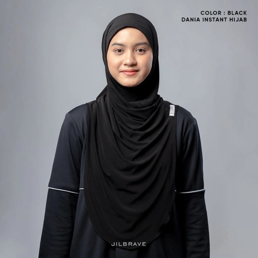 Image of Dania Instant Hijab - Hijab Kerudung Bergo Instant Oval