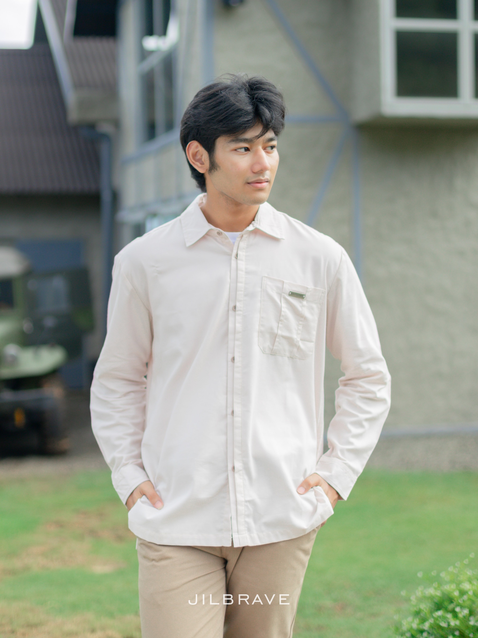 Hanan Shirt Kemeja Katun Pria Casual Semiformal