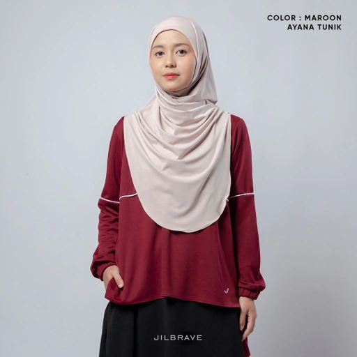 Image of Ayana Tunik - Tunik Olahraga Muslimah Dry Fit
