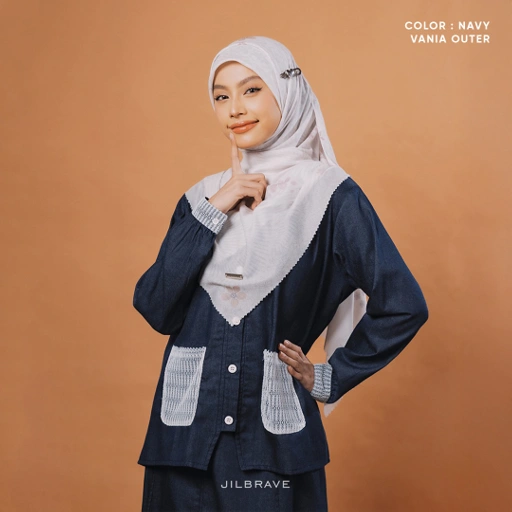 Image of Vania Outer - Outer Kemeja Casual Style