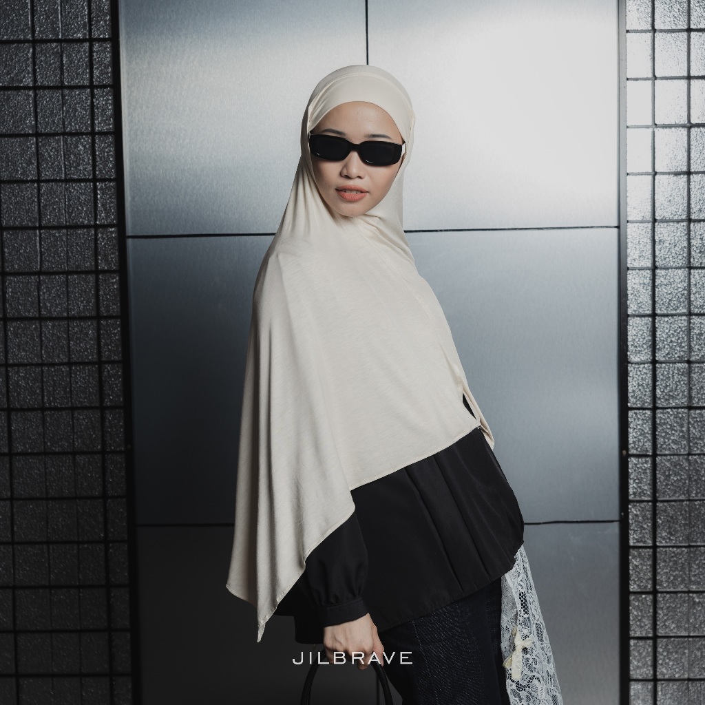Nadiya Pashmina Bandana Instant Modal Stretch Anti Geser Hijab Instan Wudhu Friendly