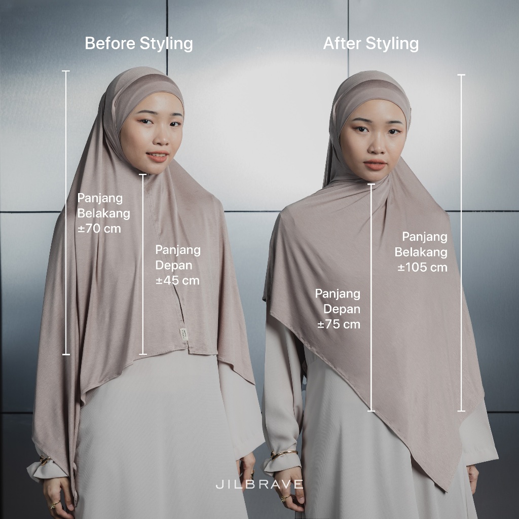 Nadiya Pashmina Bandana Instant Modal Stretch Anti Geser Hijab Instan Wudhu Friendly