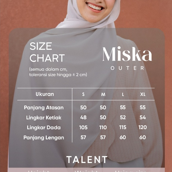 JILBRAVE Miska Outer Tweed Crop Blazer Muslimah Scallop Front Busui Kondangan Premium