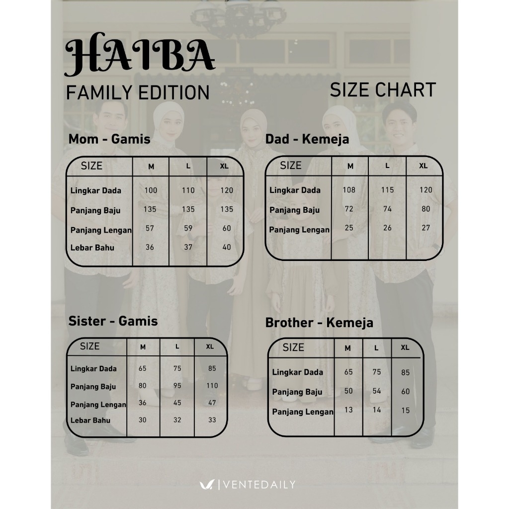 HAIBA FAMILY - VENTEDAILY