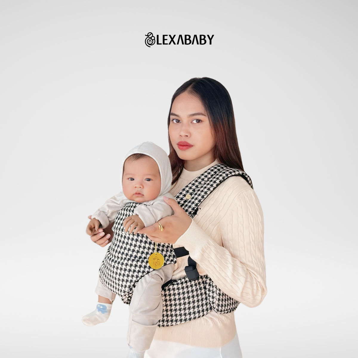 Nanababycarrier - LEXA Gendongan Bayi SSC M-Shape Gendongan Hadap Depan Newborn 1 Bulan - 2 Tahun