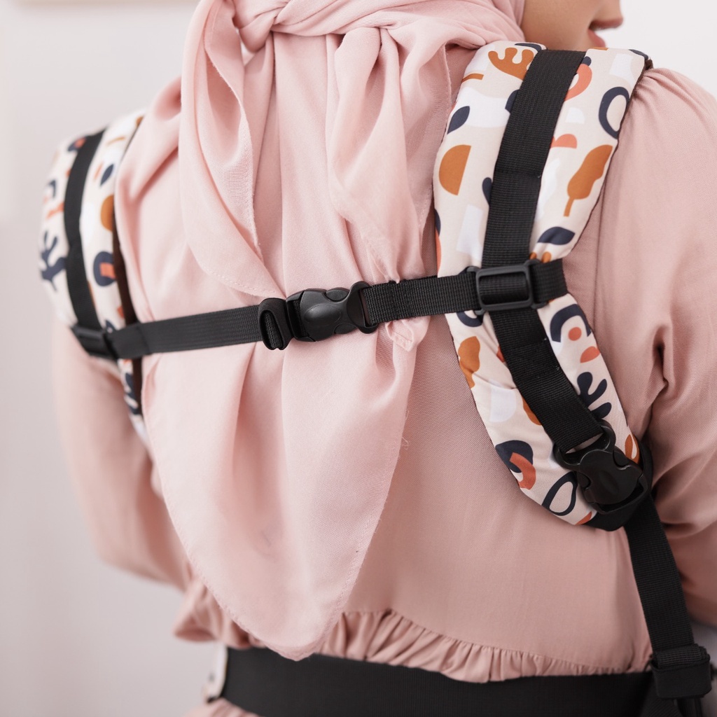 Maxima reguler motif by Nanababycarrier - gendongan bayi SSC M-shape newborn - 2 tahun