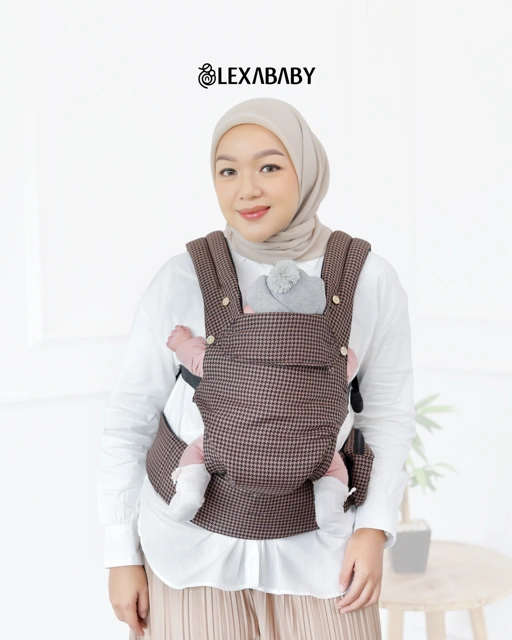 Nanababycarrier - LEXA Gendongan Bayi SSC M-Shape Gendongan Hadap Depan Newborn 1 Bulan - 2 Tahun