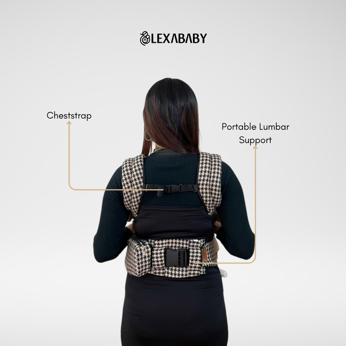 Nanababycarrier - LEXA Gendongan Bayi SSC M-Shape Gendongan Hadap Depan Newborn 1 Bulan - 2 Tahun